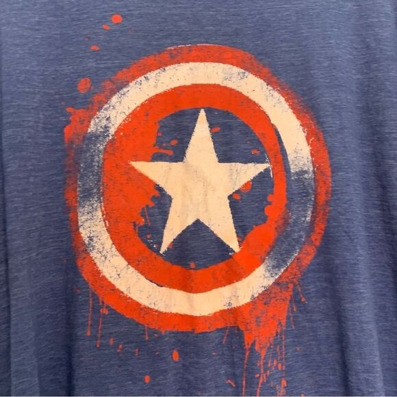 Marvel Captain America Shield T Shirt Size‎ Large - Picture 2 of 6